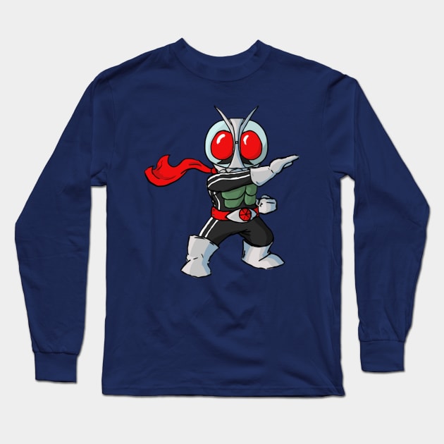 Kamen Rider Ichigo Chibi Long Sleeve T-Shirt by Lautidood